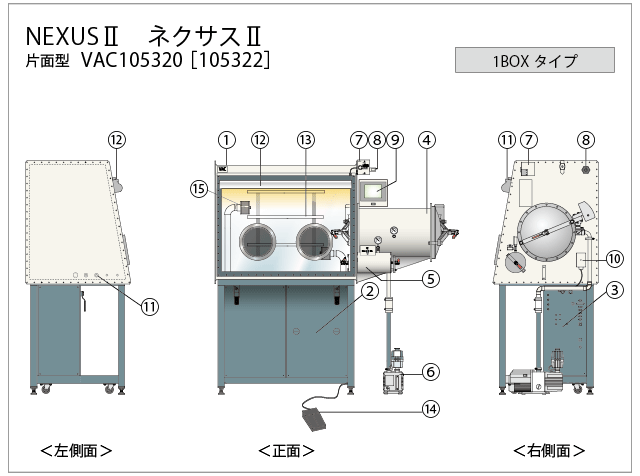 NEXUS グローブボックス