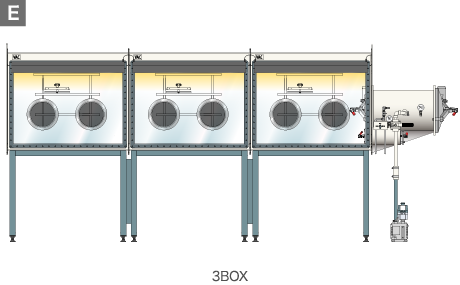 グローブボックス 3BOX