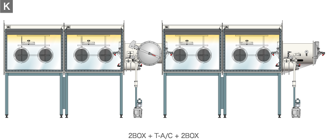 グローブボックス 2BOX + T-A/C + 2BOX